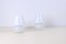 Vintage Glass Mushroom Milk Lamps, Set of 2 4