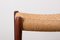 Danish Rio Rosewood & Rope Model 80 Stool by Niels Otto Moller, 1960 12