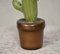 Murano Art Glass Water Green Cactus Plant, 1990 3