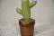 Murano Art Glass Water Green Cactus Plant, 1990 4