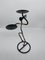 Danish Black Iron Candleholder 4