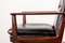 Großer dänischer Modell 419 Schreibtischstuhl aus Rio-Palisander & Leder von Arne Vodder für Sibast Mbler, 1960 6