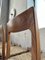 Chaises Scandinaves en Orme et Paille par Moller, Set de 4 47