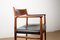 Danish Leather & Rio Rosewood Model 404 Chair by Arne Vodder for P. Olsen for Sibast Mobler, 1960, Image 16
