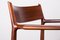 Danish Leather & Rio Rosewood Model 404 Chair by Arne Vodder for P. Olsen for Sibast Mobler, 1960, Image 12
