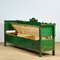 Antique Green Pine Bench, 1920s, Image 4
