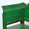 Banc Antique en Pin Vert, 1920s 12