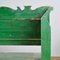 Antique Green Pine Bench, 1920s, Image 13