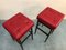 Mod. Tabourets 112 par Gianfranco Frattini pour Cassina, 1960s, Set de 2 8