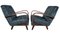 Armchairs by Jindrich Halabala for UP Závody, 1950s, Set of 2 13
