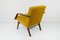 Gelbe Vintage Mid-Century Sessel, 1960er, 2er Set 5