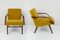 Vintage Mid-Century Yellow Armchairs, 1960s, Set of 2 1