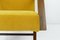 Gelbe Vintage Mid-Century Sessel, 1960er, 2er Set 2