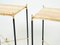 French Brass Gunmetal Onyx End Tables by Maison Jansen, 1960s, Set of 2 9