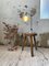 Lampada da tavolo bohémien artigianale cromata, Immagine 9