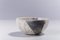 Japanische Minimalistische Weiße Crackle Raku Keramikschale von Laab Milano 4