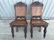 Art Nouveau Raffia Chairs, 1920s, Set of 2 9