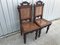 Art Nouveau Raffia Chairs, 1920s, Set of 2 11