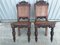 Art Nouveau Raffia Chairs, 1920s, Set of 2 2