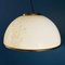 Lampe à Suspension Vintage en Verre de Murano Beige par F. Fabbian, Italie, 1970s 11