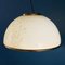 Vintage Beige Murano Glass Pendant Lamp by F. Fabbian, Italy, 1970s, Image 11