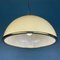 Vintage Beige Murano Glass Pendant Lamp by F. Fabbian, Italy, 1970s 8