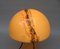 Lámpara de mesa Mushroom pequeña en negro y naranja de Peill & Putzler, años 70, Imagen 9