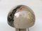 Kleine schwarz-orange Mushroom Luminaire Tischlampe von Peill & Putzler, 1970er 16