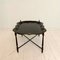 Mid-Century Asian Style Black Metal Tray Table or Serving Table, 1960s, Image 10