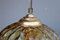 Italian Murano Brass Chandelier from Venini, 1950s, Image 7