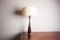 Scandinavian Mahogany & Chrome Desk or Living Room Lamp, 1960s 1