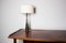 Lampada da scrivania o da salotto in mogano e metallo cromato, Scandinavia, anni '60, Immagine 12