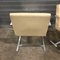 Cream Leather Brno Chairs by Ludwig Mies van der Rohe for Knoll, 1920s, Set of 4 15