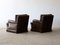 Leather Armchairs, Set of 2 3