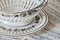 Antique Creamware Baskets from Copeland Spode, 1800, Set of 2, Image 3