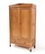 Art Deco Oak Amsterdam School Armoire or Wardrobe, 1920s 3