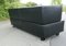 German Black Leather Sofa Couch by Peter Maly for Cor 4