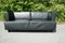 German Black Leather Sofa Couch by Peter Maly for Cor, Image 1