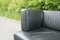 German Black Leather Sofa Couch by Peter Maly for Cor, Image 6