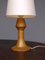 Sculptural Wooden Table Lamp, 1970s 12