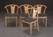 Danish Round Beech Dining Table & Chairs, Set of 5 3