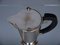 Cafetière Art Déco Moderniste en Plaqué Argent, 1930s 7