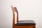 Danish Teak & Black Skai Model 59 Chairs by Henning Kjaernulf for Vejle Stole, 1960, Set of 4 10