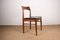 Danish Teak & Black Skai Model 59 Chairs by Henning Kjaernulf for Vejle Stole, 1960, Set of 4 13