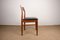 Danish Teak & Black Skai Model 59 Chairs by Henning Kjaernulf for Vejle Stole, 1960, Set of 4 11