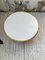 Round Ceramic White and Wood Coffee Table 32