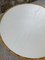 Round Ceramic White and Wood Coffee Table 34