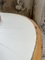 Round Ceramic White and Wood Coffee Table 43