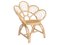 Faux Rattan Flower Chair, Set of 2 5