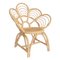 Faux Rattan Flower Chair, Set of 2 4